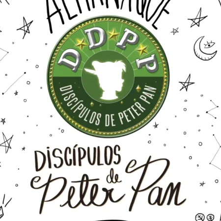 Capa do livro "Almanaque DDPP: Discípulos de Peter Pan".