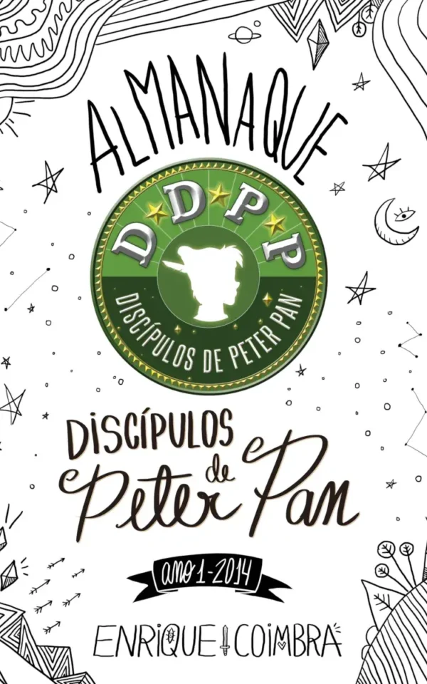 Capa do livro "Almanaque DDPP: Discípulos de Peter Pan".